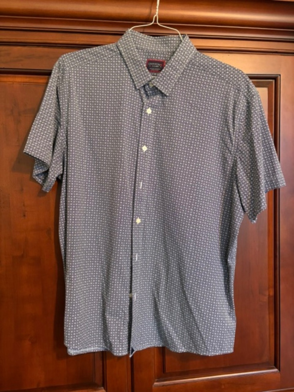 Untuckit XL Mens Short Sleeve Casual Dress Shirt XL Like New